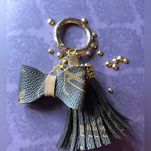 Handmade Lux Tassel Key Holder